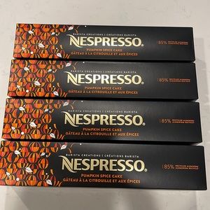 Nespresso Vertuo Pumpkin Spice Cake Pods